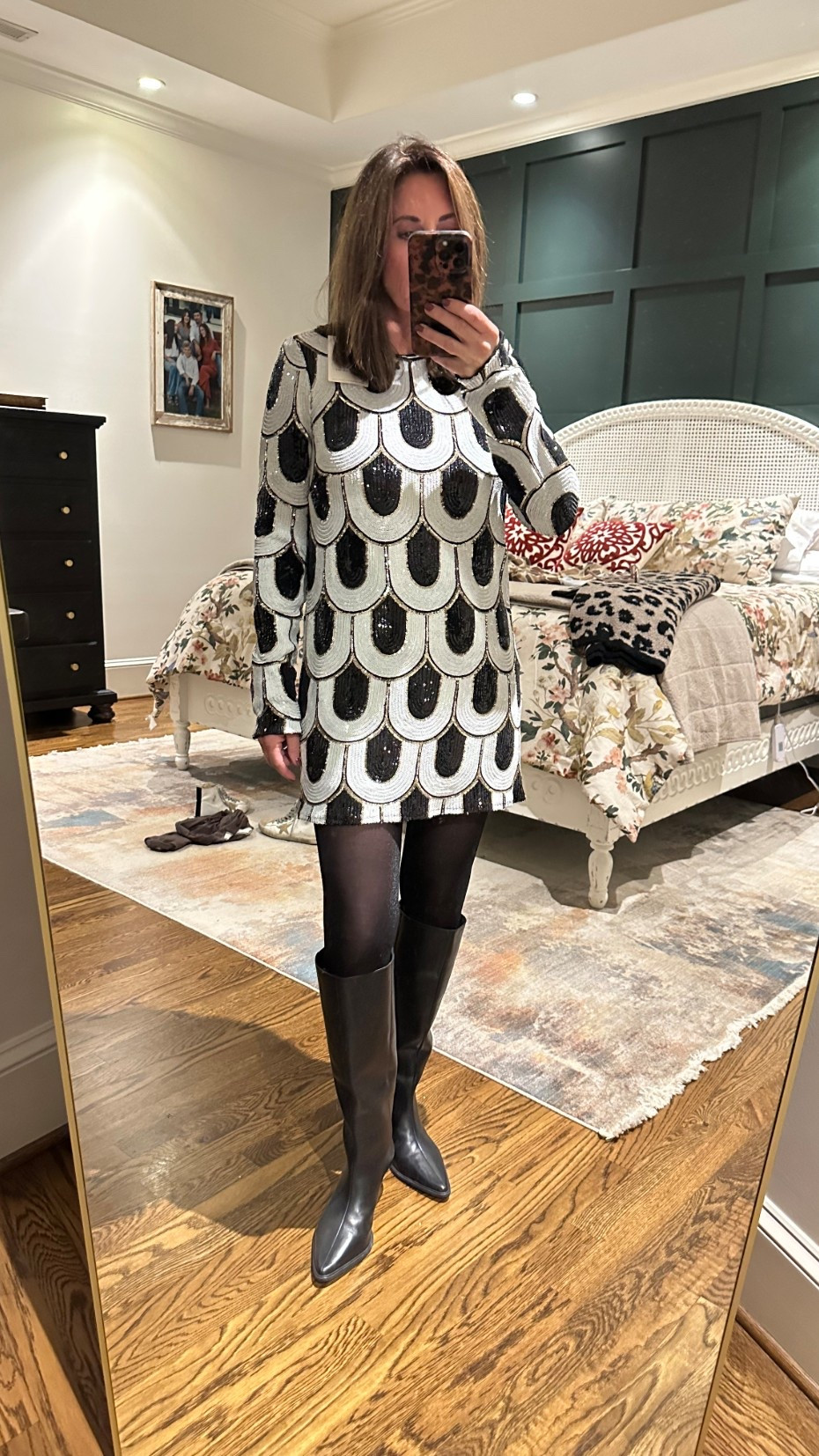 New Year’s Eve… Maybe? 

ShowMeYourMumu Mini Dress | Party Dress | Cocktail Dress | Black Boots

#LTKOver40 #LTKHoliday #LTKootd