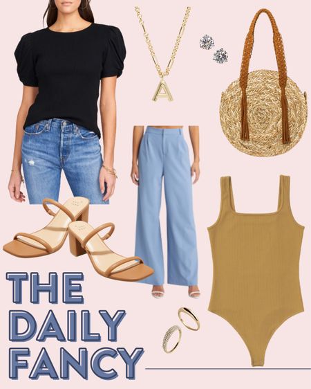 Happy Friday!! Coming at you with more fun fall favorites from Nordstrom, Target & Abercrombie. This straw circle rope tote is super chic, and body suits are a staple. Not to mention adding a little sparkle with these cute cubic zirconia earrings.

#LTKSeasonal #LTKstyletip #LTKcurves