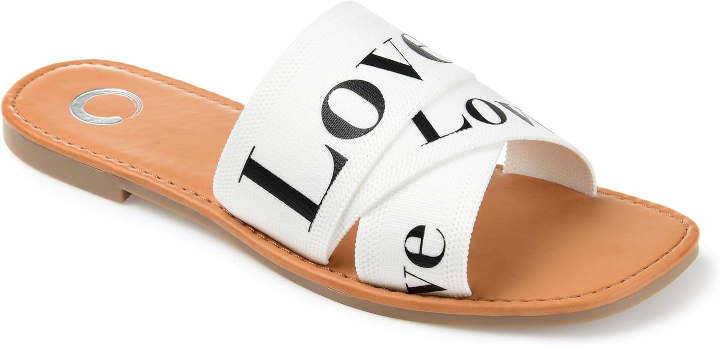 Journee Collection Women's Comfort Foam Ivante Slide | Amazon (US)