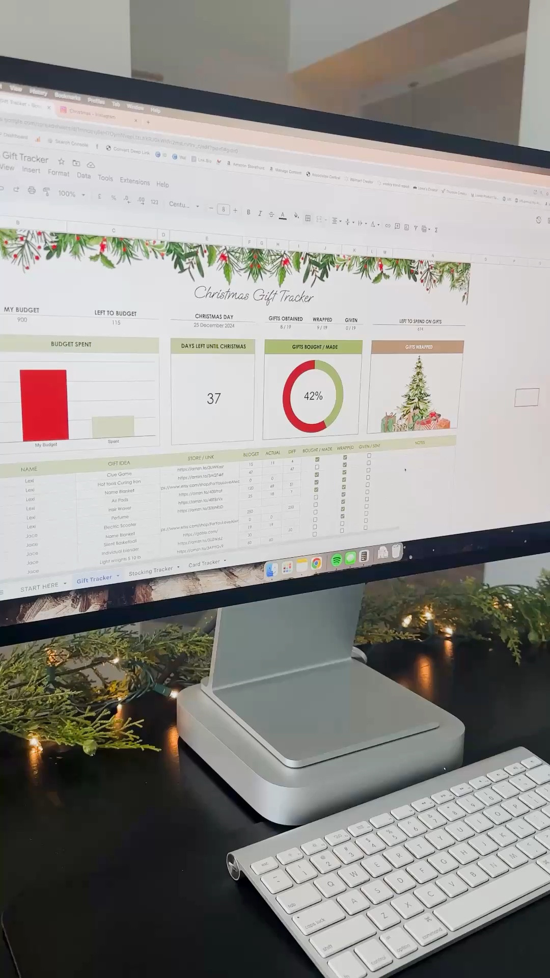 I've never checked out so fast!
This is the best was to track all of the Christmas gifts and stocking stuffers this Christmas while keeping you on budget!
This also has a Christmas card tracker!
The best part is that you can use it year atter year. #christmasgift #gifttracker #christmasgifttracker
#homeorganization #etsyfinds

#LTKSeasonal #LTKGiftGuide #LTKHoliday