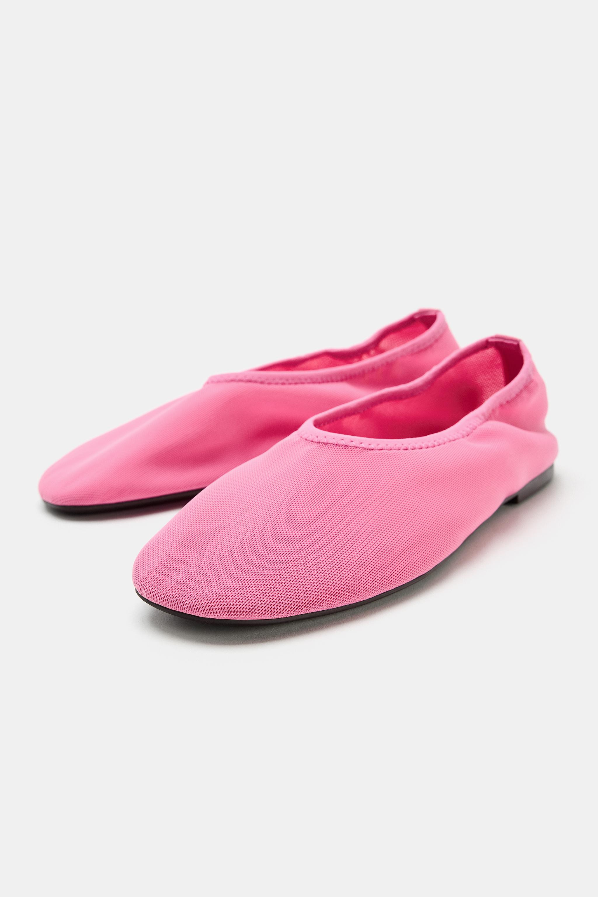 MESH BALLET FLATS | Zara UK
