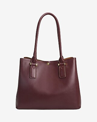 Melie Bianco Isabella Large Vegan Leather Shoulder Bag | Express