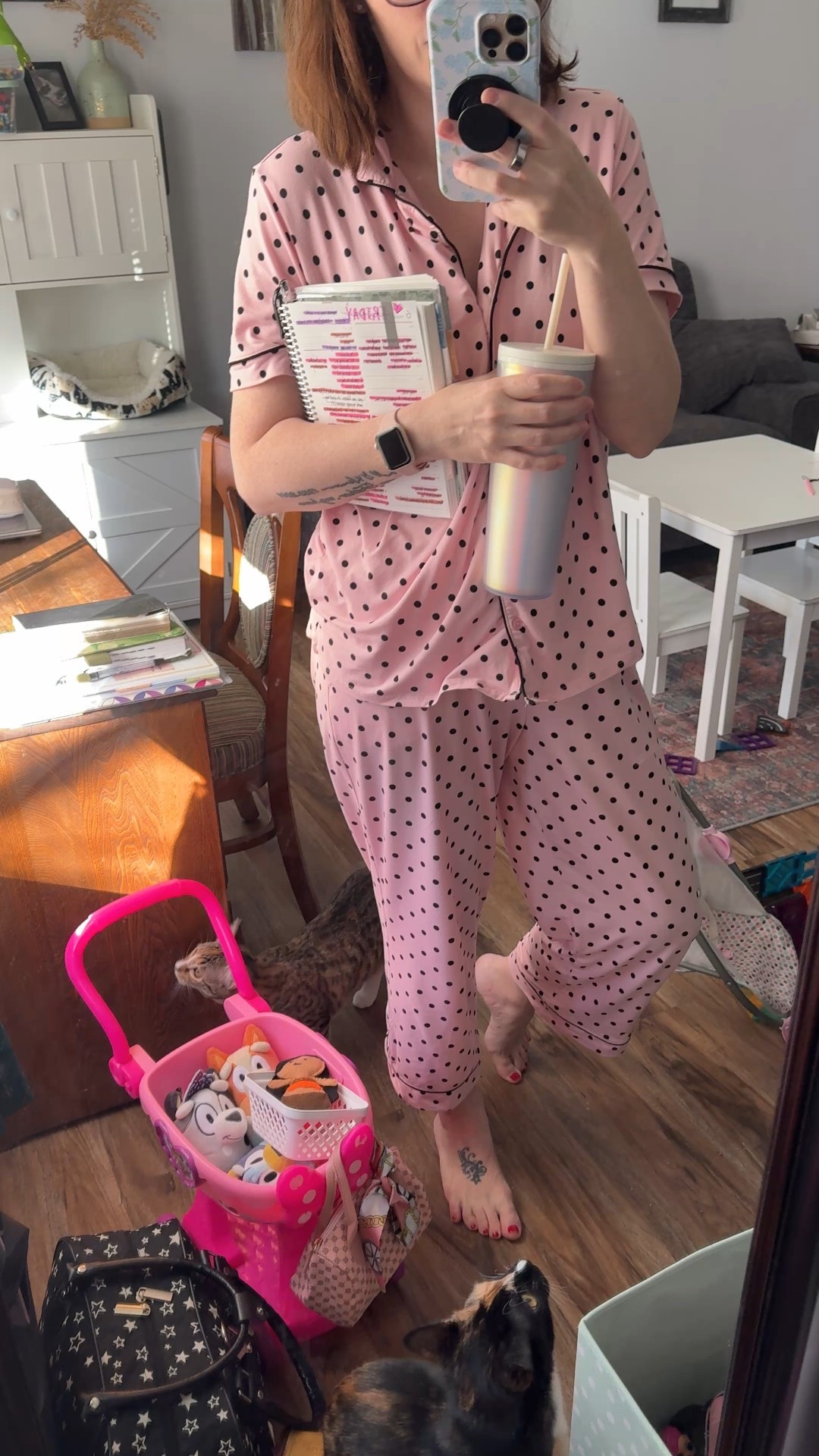 A year later and still loving these pj sets from Walmart wearing a size large. Thinking I’m going to need to size down soon  

#LTKmomlife #LTKMidsize #LTKValentine