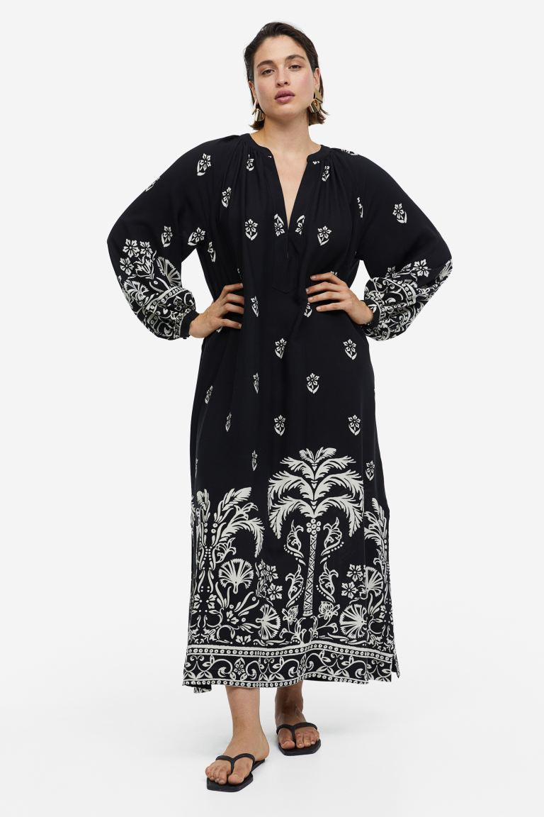 Oversized maxi-jurk | H&M (DE, AT, CH, NL, FI)
