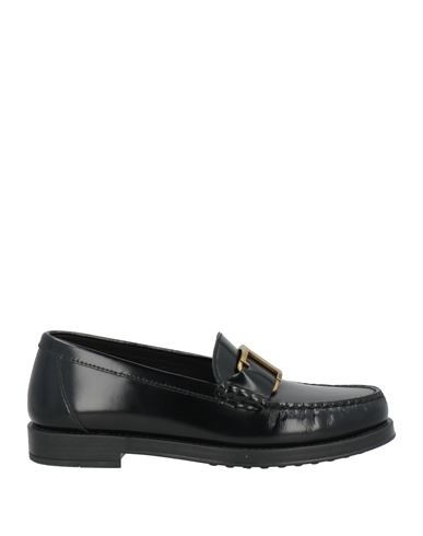 Tod's Woman Loafers Black Size 5.5 Leather | YOOX (US)