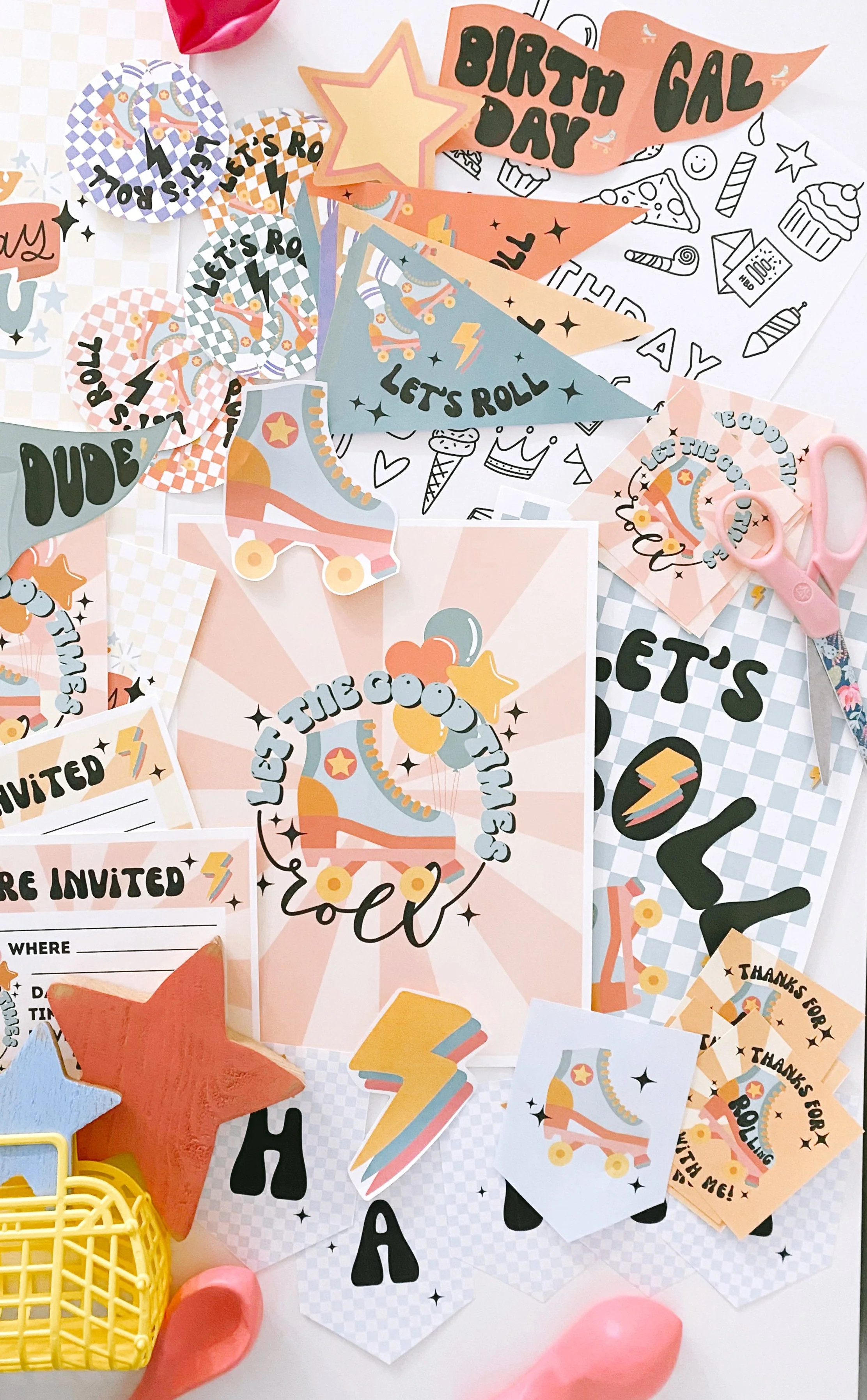 Let the Good Times Roll | Birthday Bundle | The Letter Vee