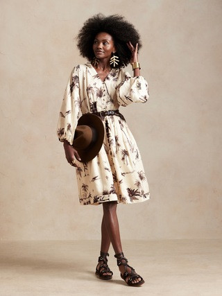 Linen Dress | Banana Republic (US)