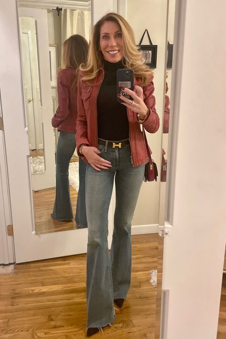 Sometimes you just need a
p❤️p of red!

#redleatherjacket #redleather #leatherclothing #leatherchic #casualchicstyle #edgychic #stylemyway #casualchic #oufitideas #leatherfashion #elegantstyle #fashionover50 #styleover50 #whatiwore #flarejeans #over50fashion #fitover50 #stylegoals #doseofstyle #femininestyle #lookoftheday #mystylediary #popofred #mystyletoday #styleideas #styleideasdaily #midlifestyle #over50style #over50styleblogger #momentsofchic @michaelkors @aquazzura @mcguiredenim @gucci

#LTKFind #LTKstyletip #LTKitbag