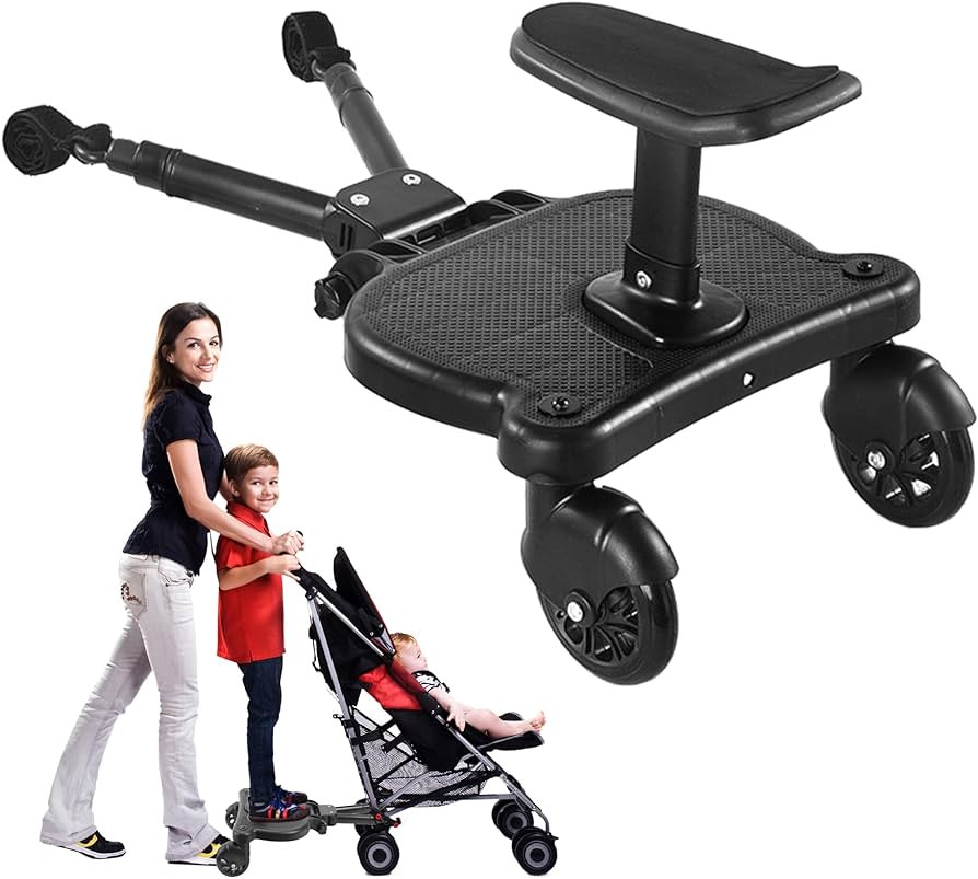 2025 New-Universal Stroller Board with Detachable Seat, 2in1 Sit and Stand Stroller Glider Board ... | Amazon (US)