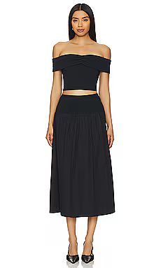 Free People x free-est Cooler In Capri Set in Solid Black from Revolve.com | Revolve Clothing (Global)
