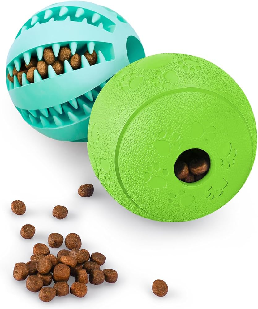 HIPPIH Dog Puzzle Toy 2 Pack, Interactive Dog Toys for Treat Dispensing, Durable Puppy Toys for T... | Amazon (US)