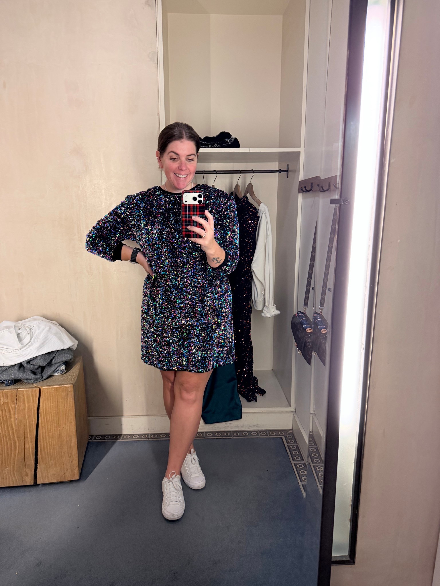 Anthropologie Sale! 

My favorite sequin dress is on sale! The dress is on sale for $99.95 and you get an additional 50% off the sale price! 

#LTKOver40 #LTKSaleAlert #LTKMidsize