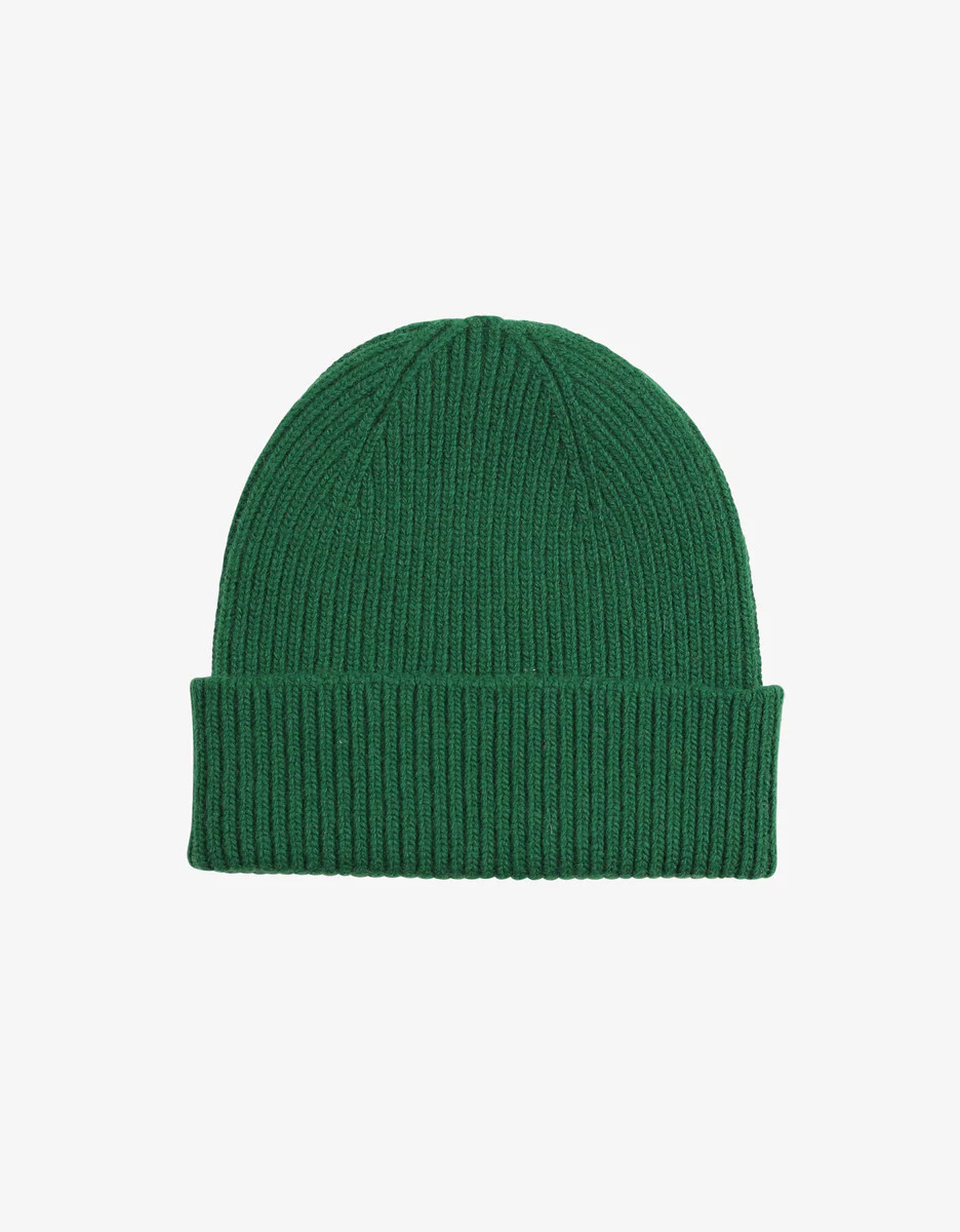 Merino Wool Beanie - Kelly Green | Colorful Standard
