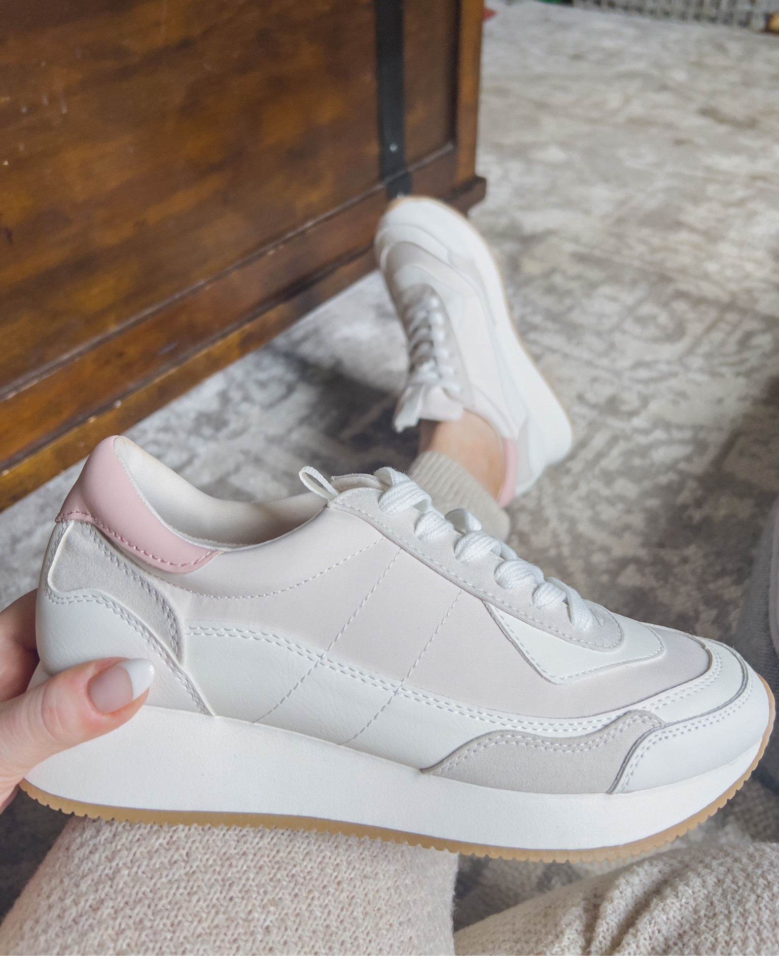 These adorable, super cushy jogger sneakers are on sale this weekend, for undef $30. Sale ends Monday .

#LTKSeasonal #LTKSale #LTKunder50