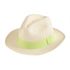 Click for more info about Panama hat with contrast ribbon