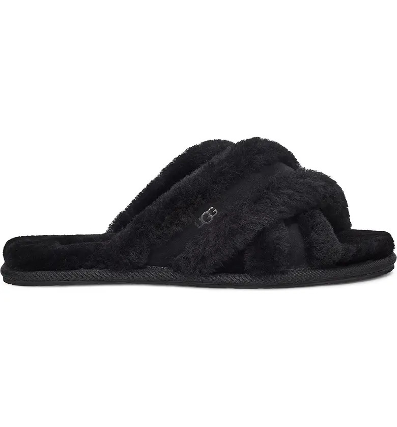 Scuffita Genuine Shearling Slide Slipper | Nordstrom