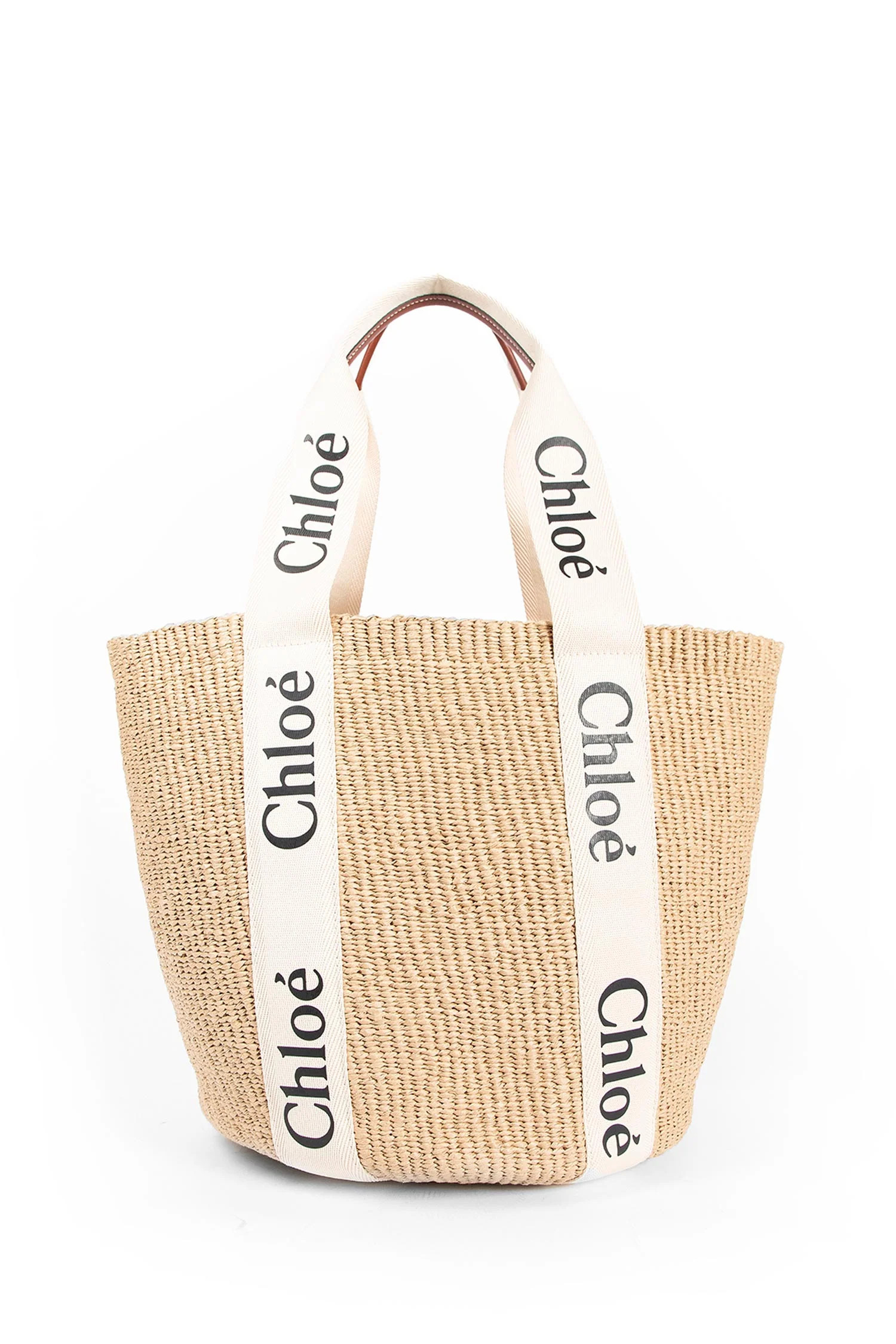 Woody Raffia Tote Bag | Antonioli