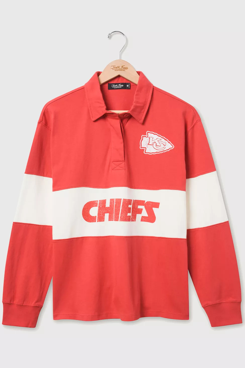 Junk Food NFL Rugby Long Sleeve Top | Urban Outfitters (US and RoW)