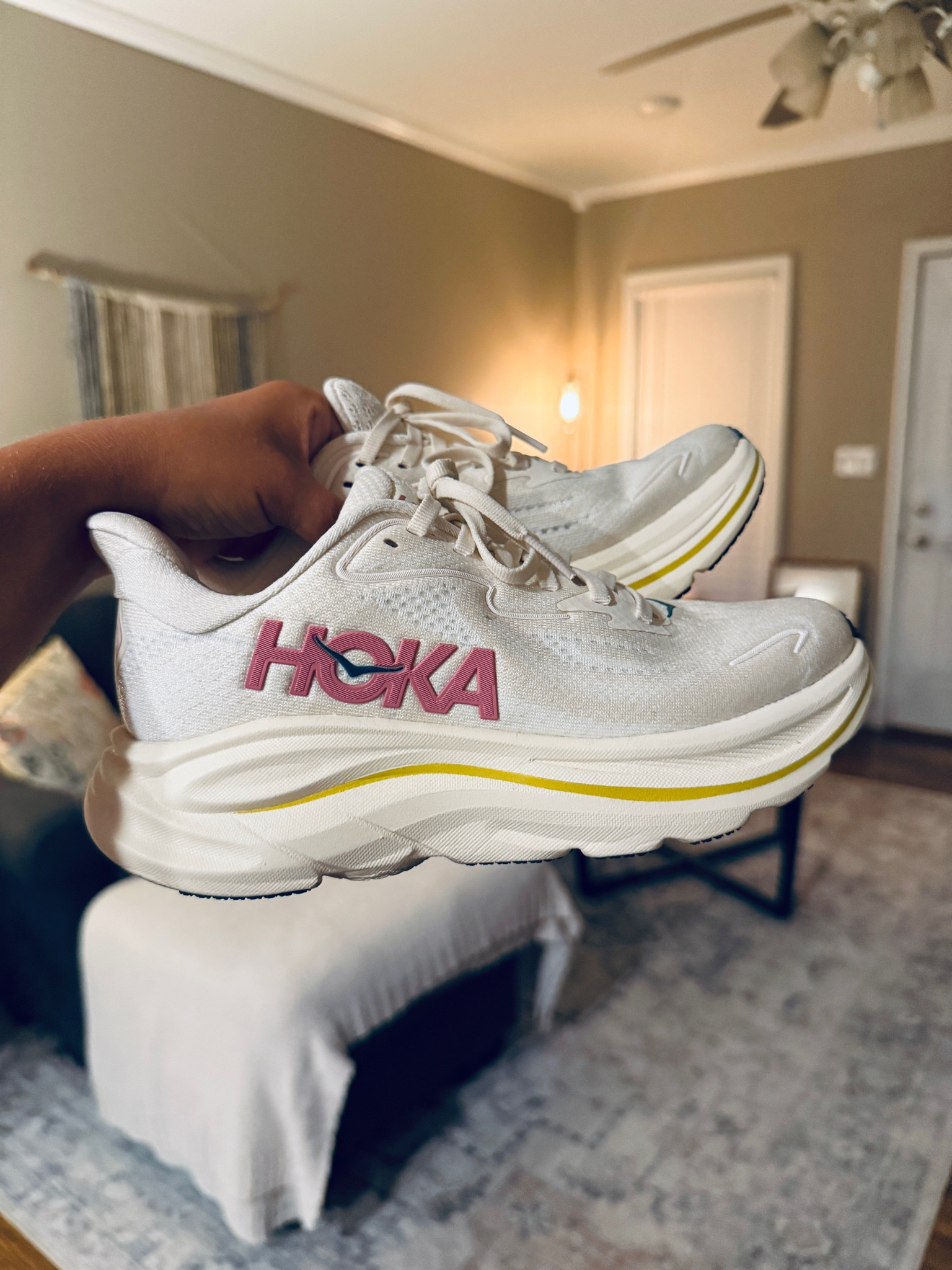 IN LOVE with my new Hokas! My mom loved them so much that she decided to twin with me. ;) 

 
