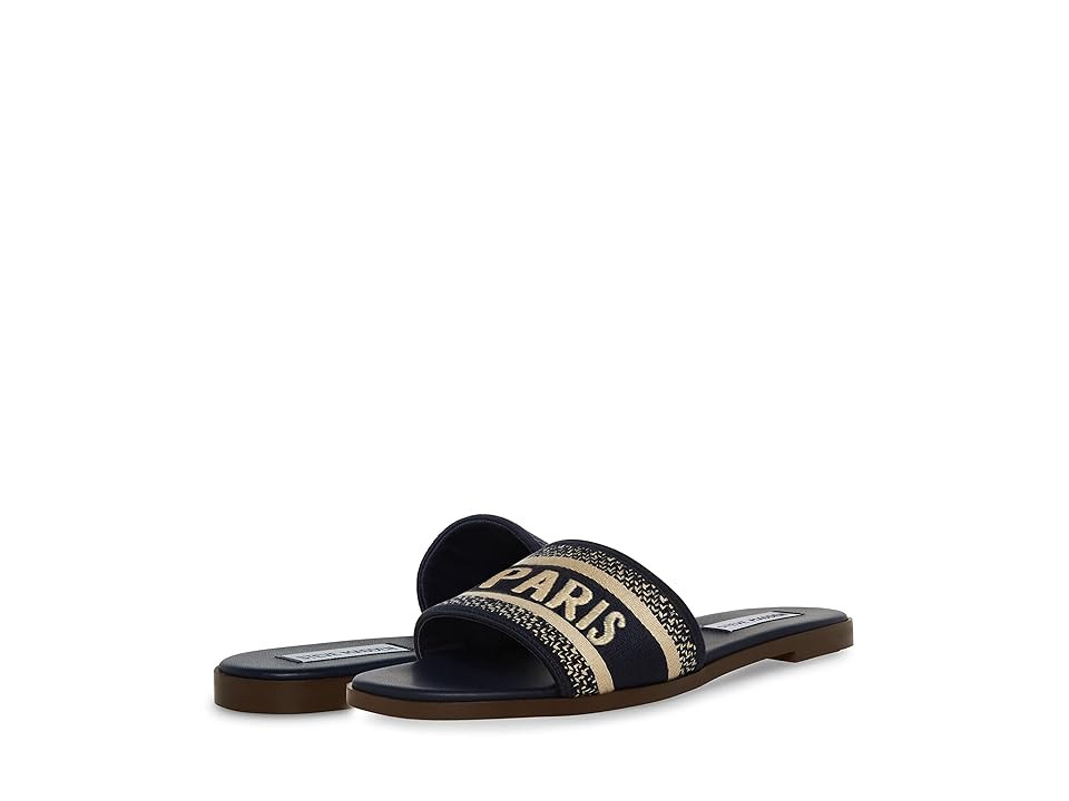 Steve Madden Knox Sandal (Navy Multi) Women's Shoes | Zappos