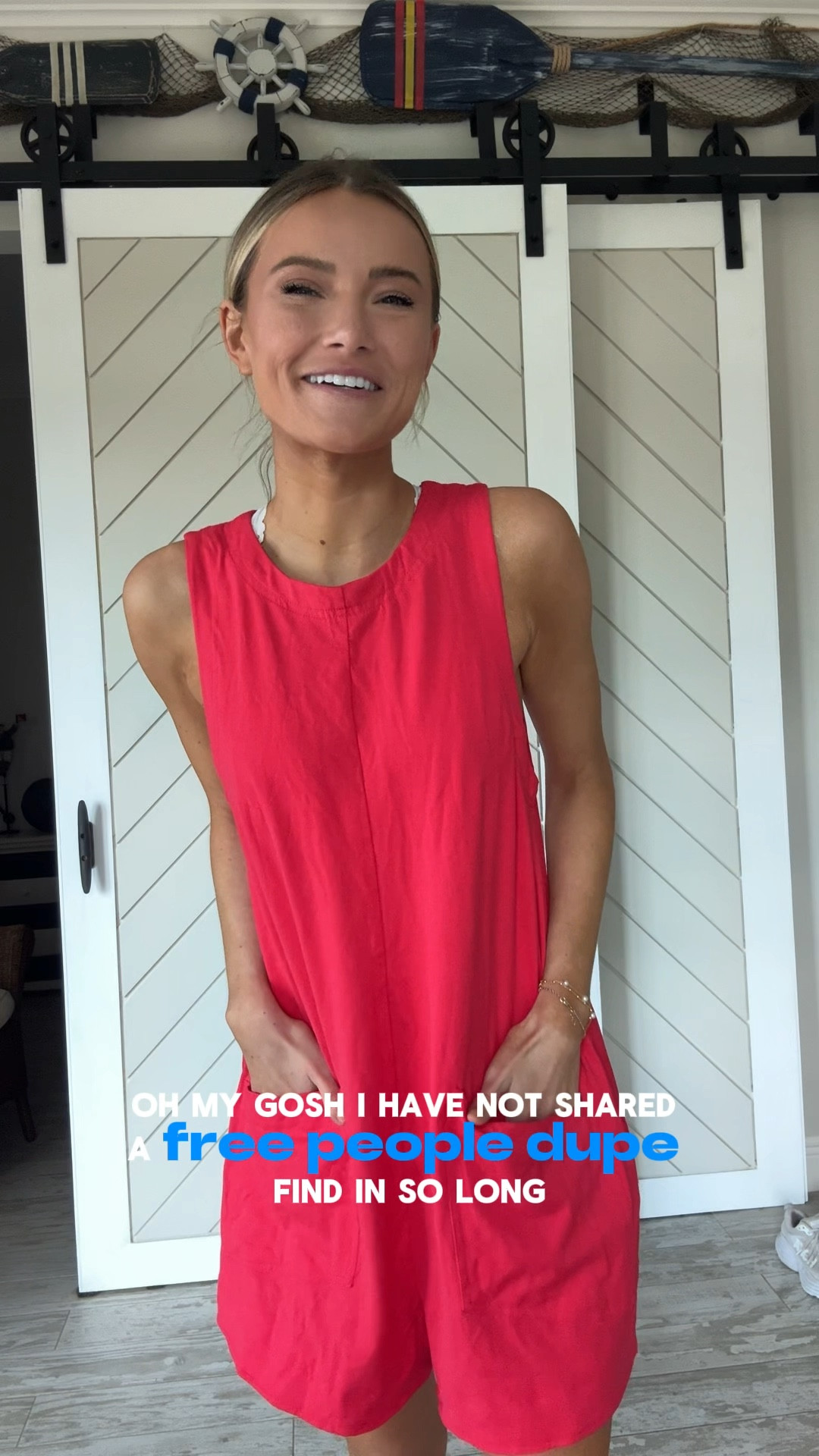 Free people dupe from Amazon! 

Amazon fashion find, casual outfit, spring outfit, summer outfit, romper, would be so cute if you have a bump! Valentine’s Day outfit, 4th of July 

#LTKWatchNow #LTKFindsUnder50 #LTKMostLoved