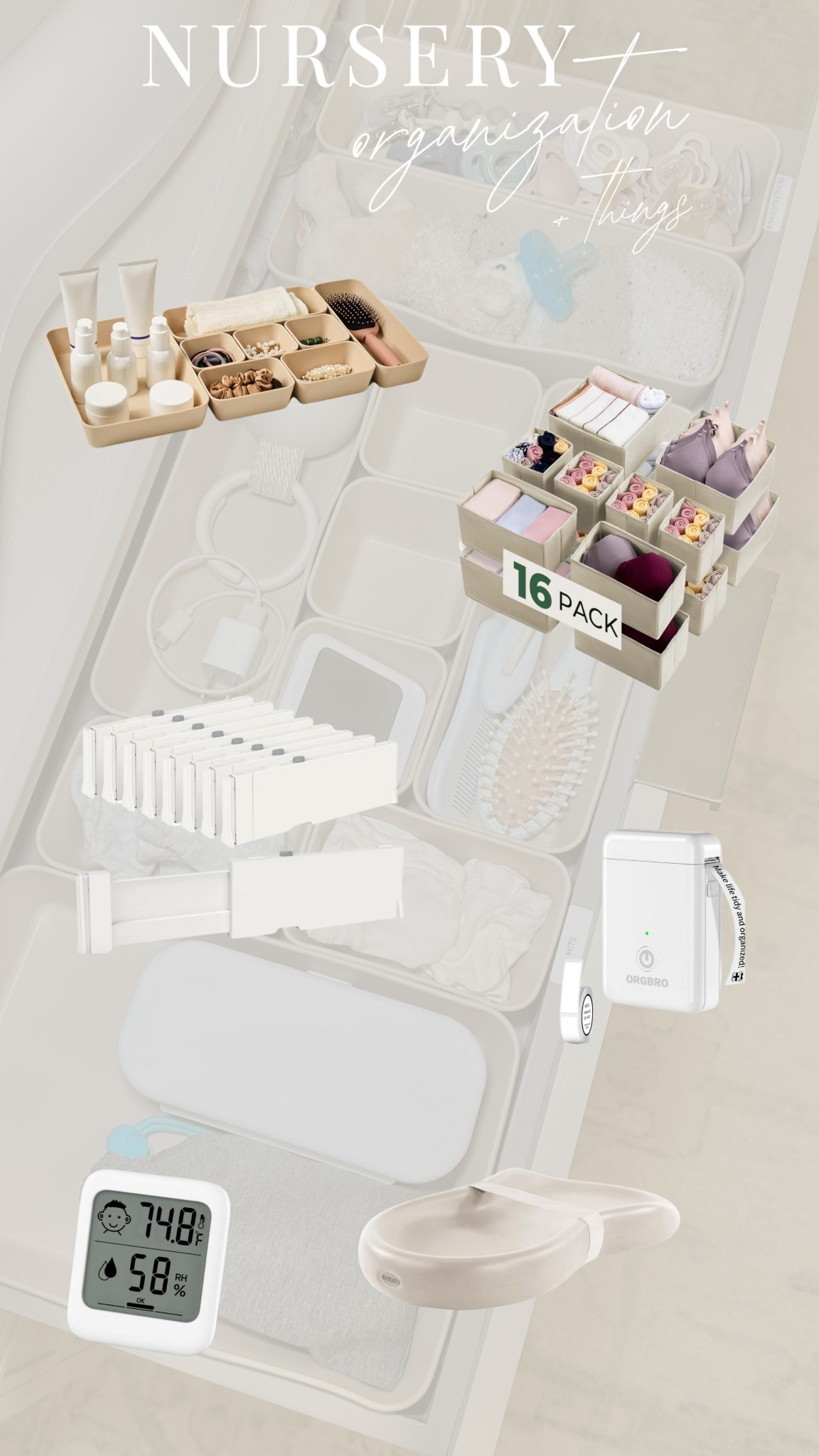 Nursery drawer organization

#LTKBaby #LTKBump