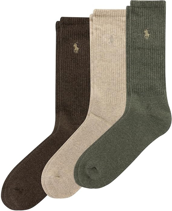 Polo Ralph Lauren Men's PP Rib Crew Sock | Amazon (US)
