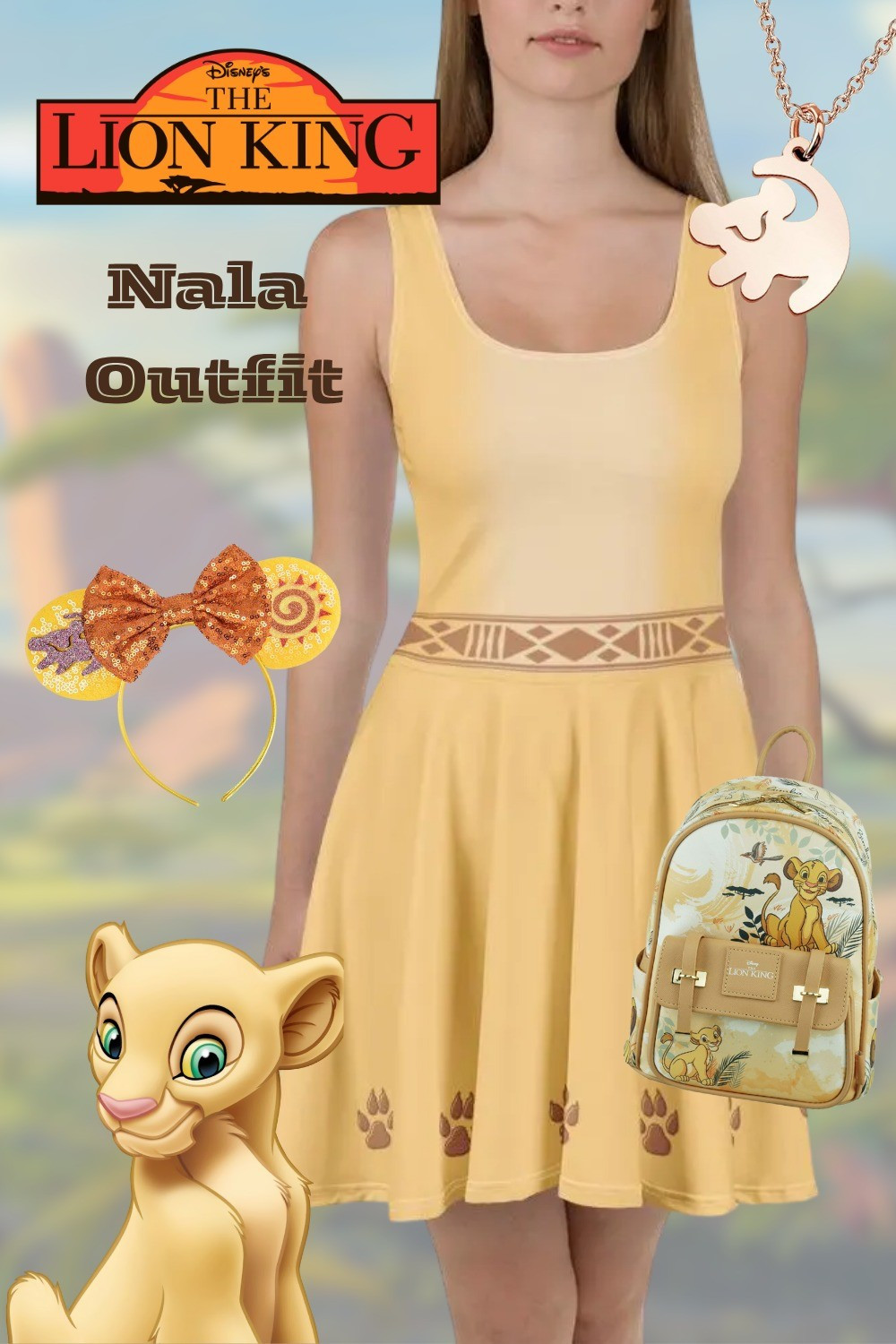 Disney Bounding Nala Lion King Animal Kingdom Disneyworld outfit

#LTKStyleTip #LTKFindsUnder50 #LTKTravel