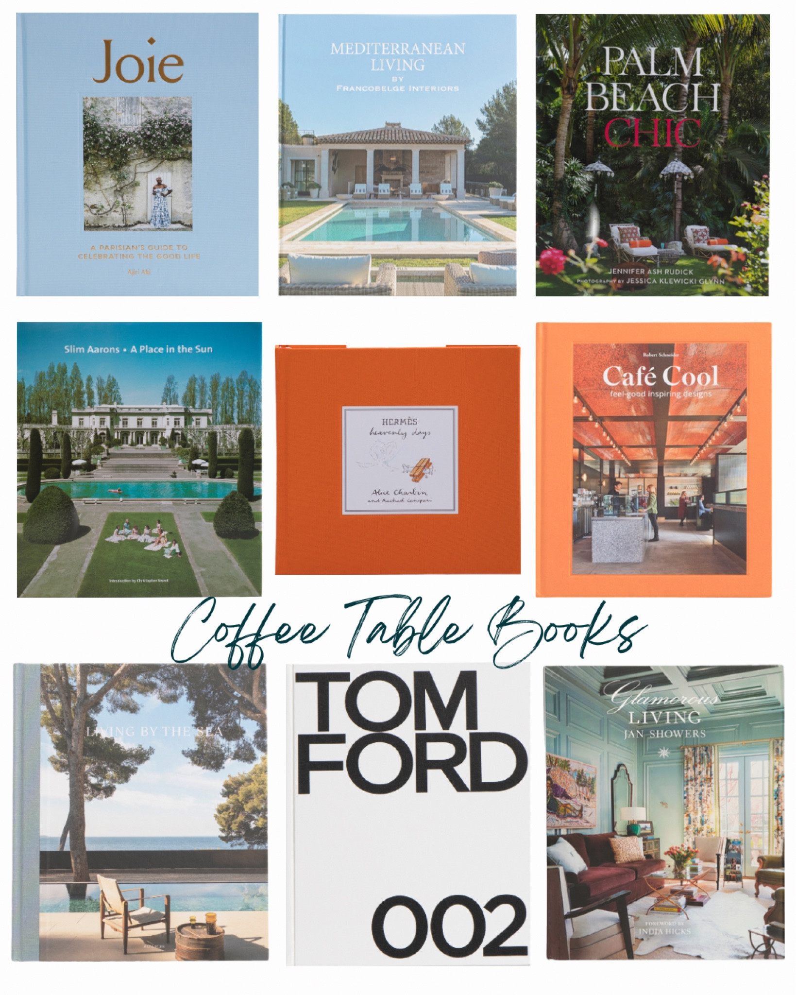 Marshall's Coffee Table Books!

Great finds at Marshall's & at a great price! Famous coffee table books such as Slim Aarons, Tom Ford, and Hermes. These are great to stack on a coffee table or anywhere in your home. 🤍

#LTKfindsunder100 #LTKhome #LTKparties