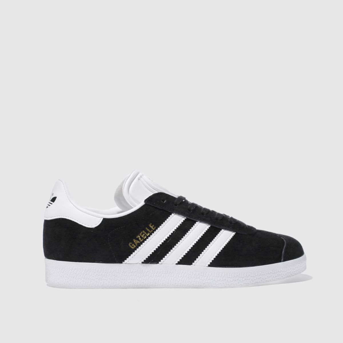 adidas black & white gazelle trainers | Schuh