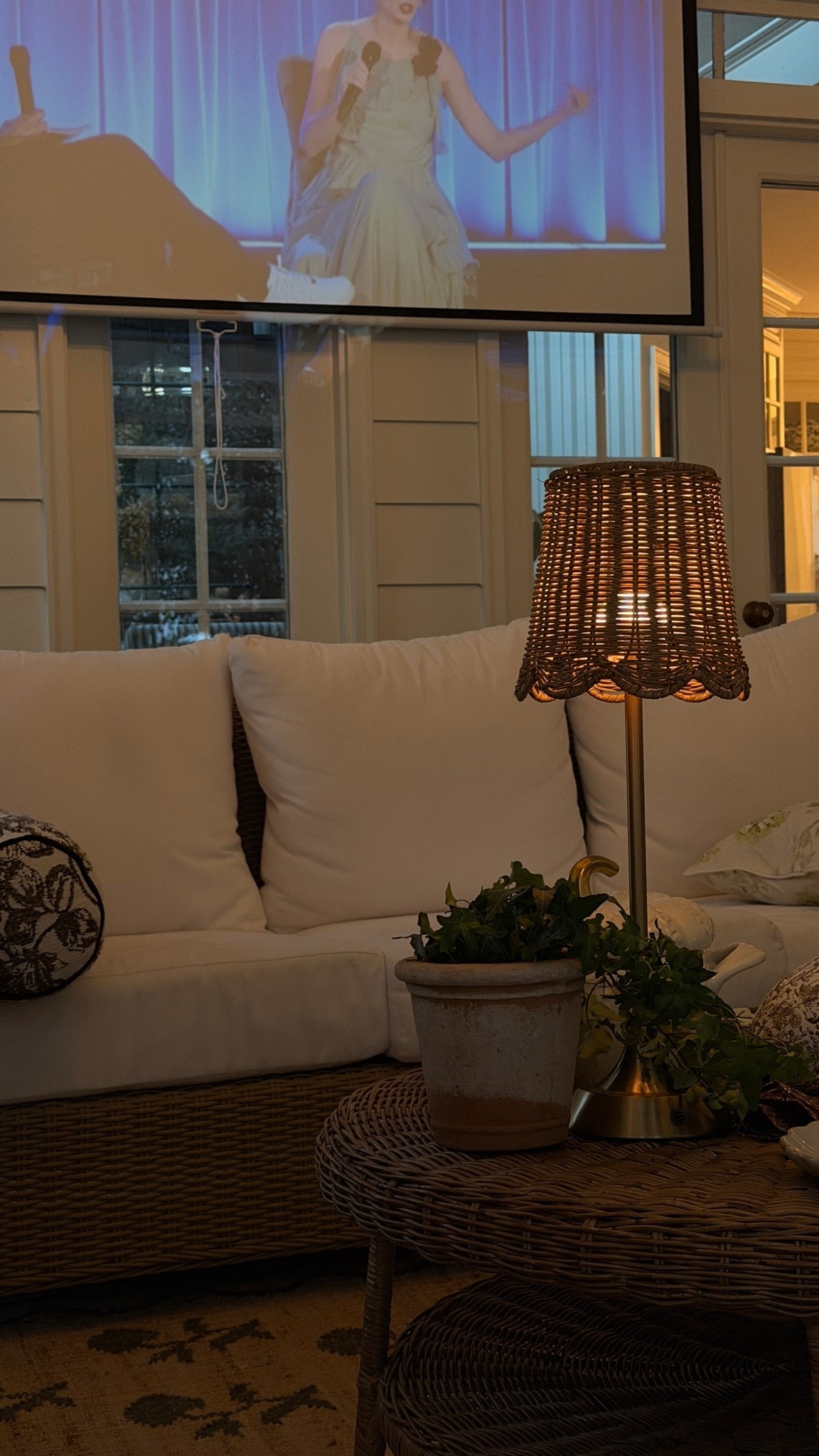 Glowy evenings on the porch✨

#LTKHome