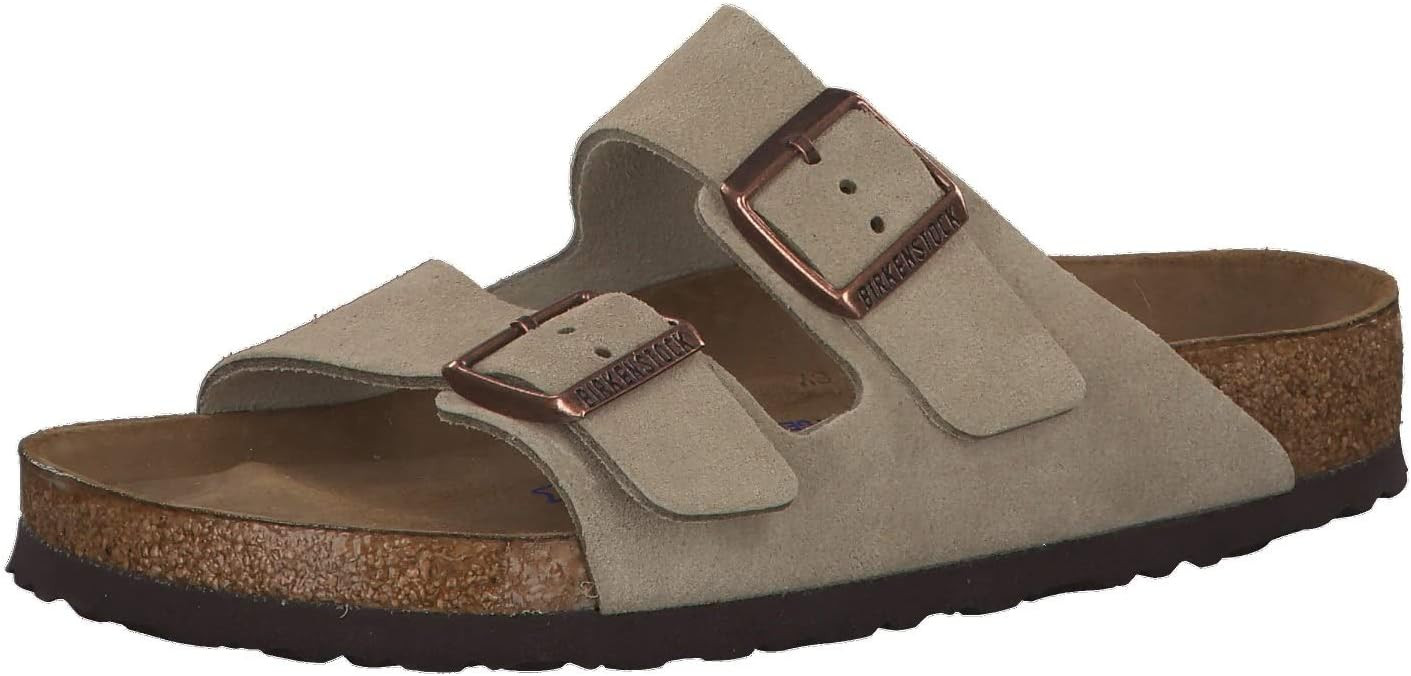 Birkenstock Arizona Soft Footbed - Leather (Unisex) | Amazon (US)