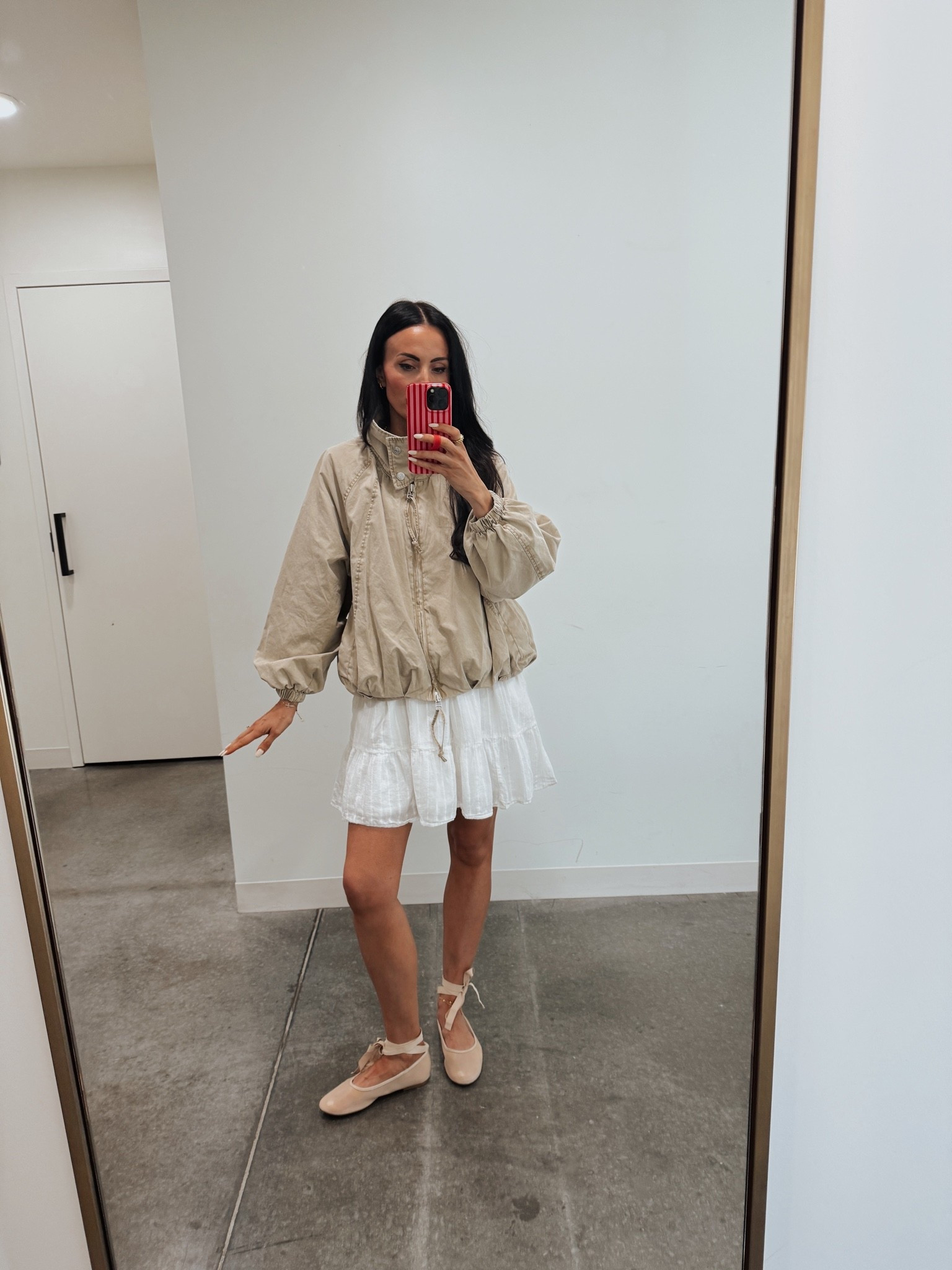 This funnel neck jacket is perfect from
@free people. Fit is tts