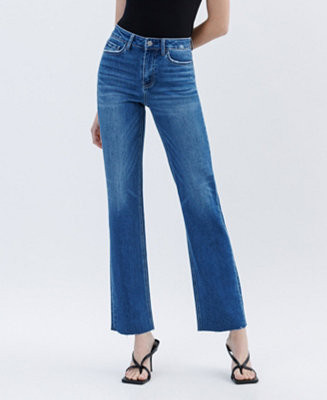 Women's High Rise Straight Jeans | Macy's