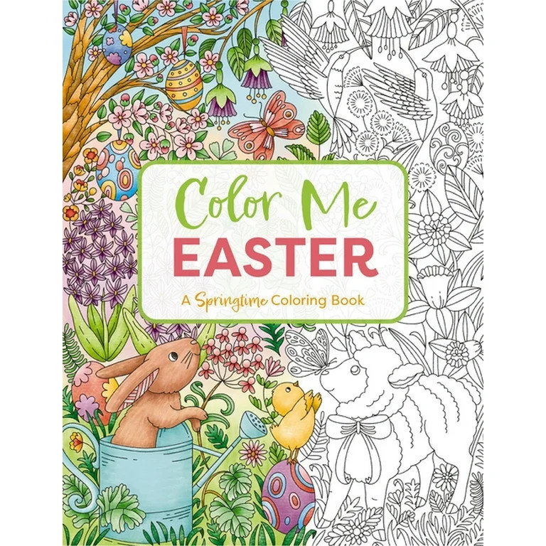 Color Me Easter: An Adorable Springtime Coloring Book, (Paperback) | Walmart (US)
