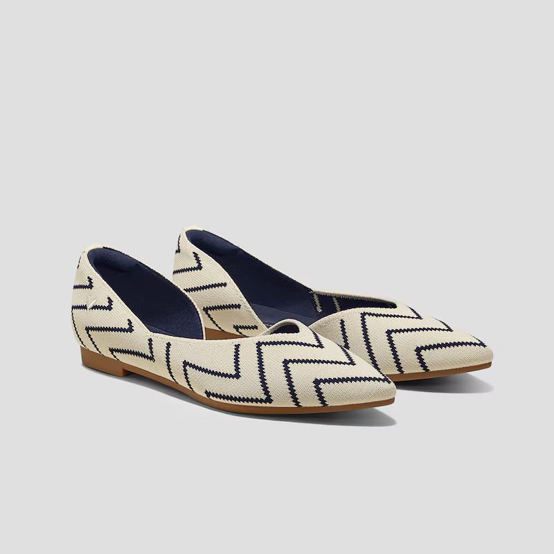 Pointed-Toe Flats (Melia) | VIVAIA