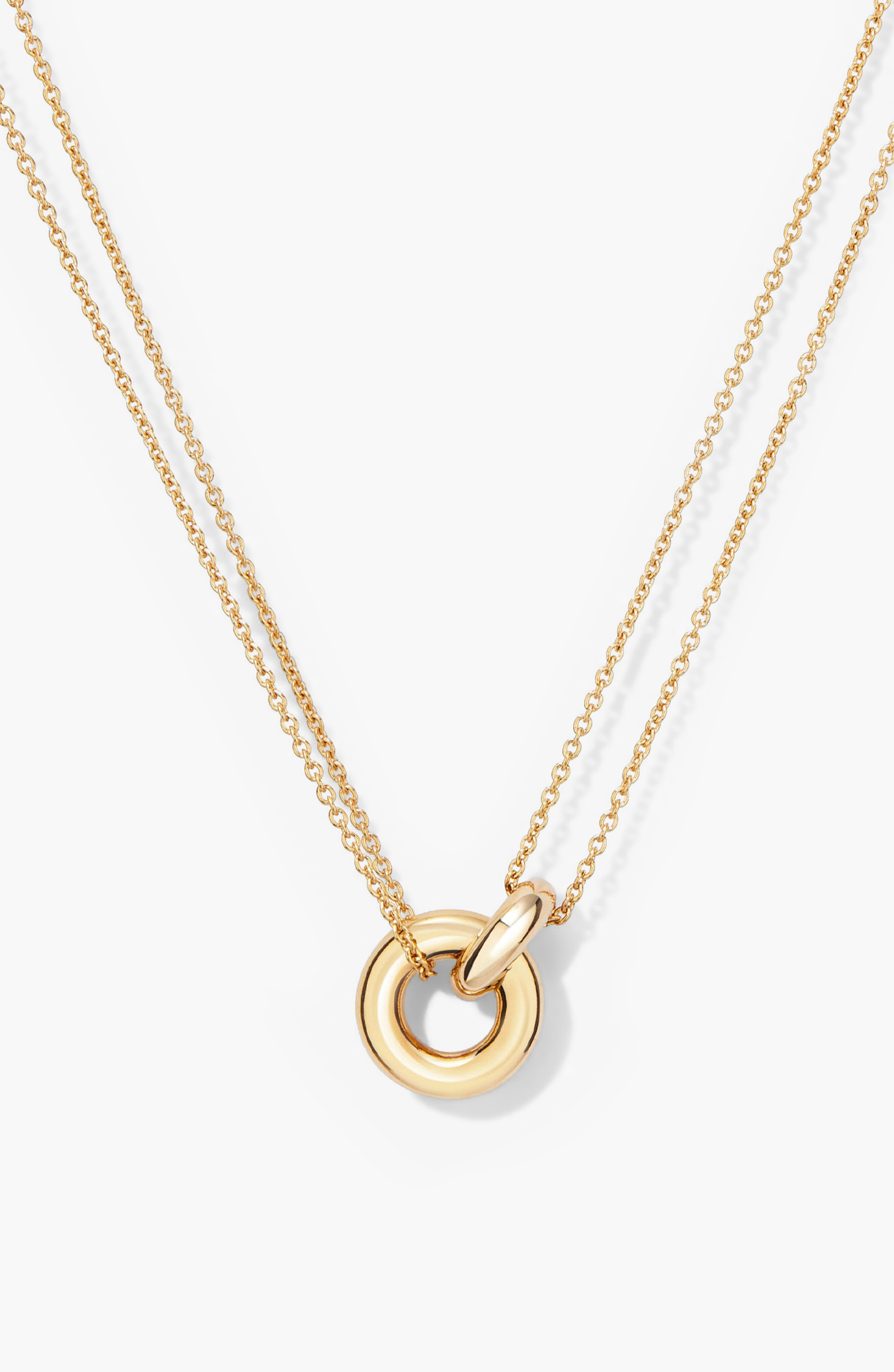 MEJURI Vermeil Linked Necklace | Nordstrom | Nordstrom
