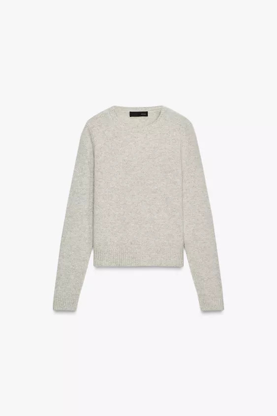 BASIC 100% WOOL SWEATER | Zara US