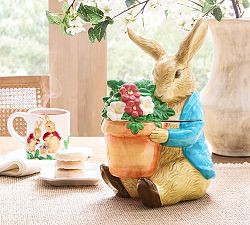 Peter Rabbit™ Stoneware Cookie Jar | Pottery Barn (US)