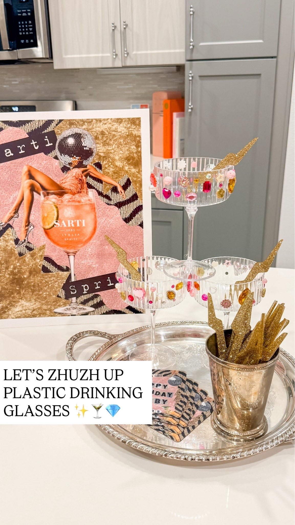 Links to the plastic coupes I used! I also linked the acrylic shop that custom made the stirrers for me ✨

I mainly used things I already had on hand for everything else, but I went back through my old Amazon orders and linked anything I pulled from in case you need it too!

#LTKSeasonal #LTKHome #LTKvlog