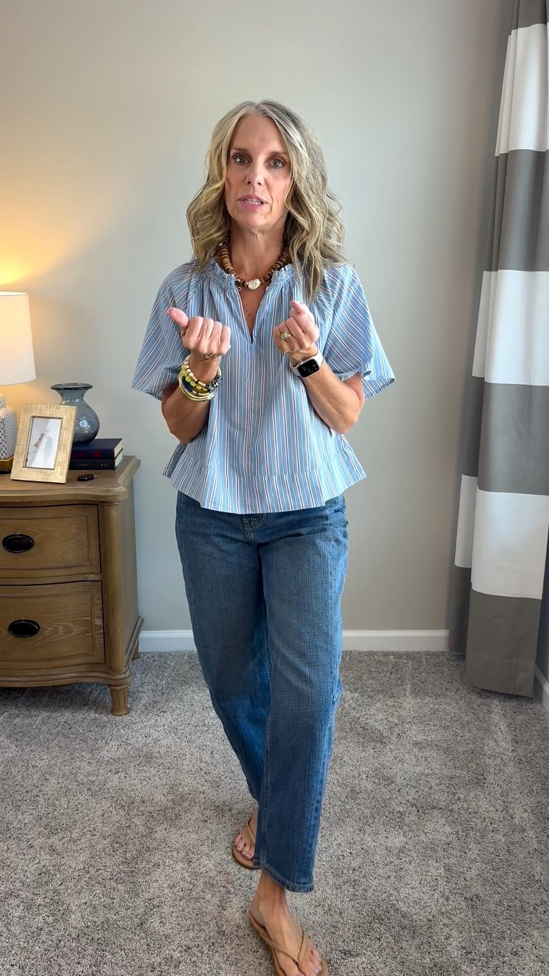 Easy everyday outfit. 
These barrel jeans are some of the best at such a good price.

#LTKdayinmylife #LTKootd #LTKSaleAlert