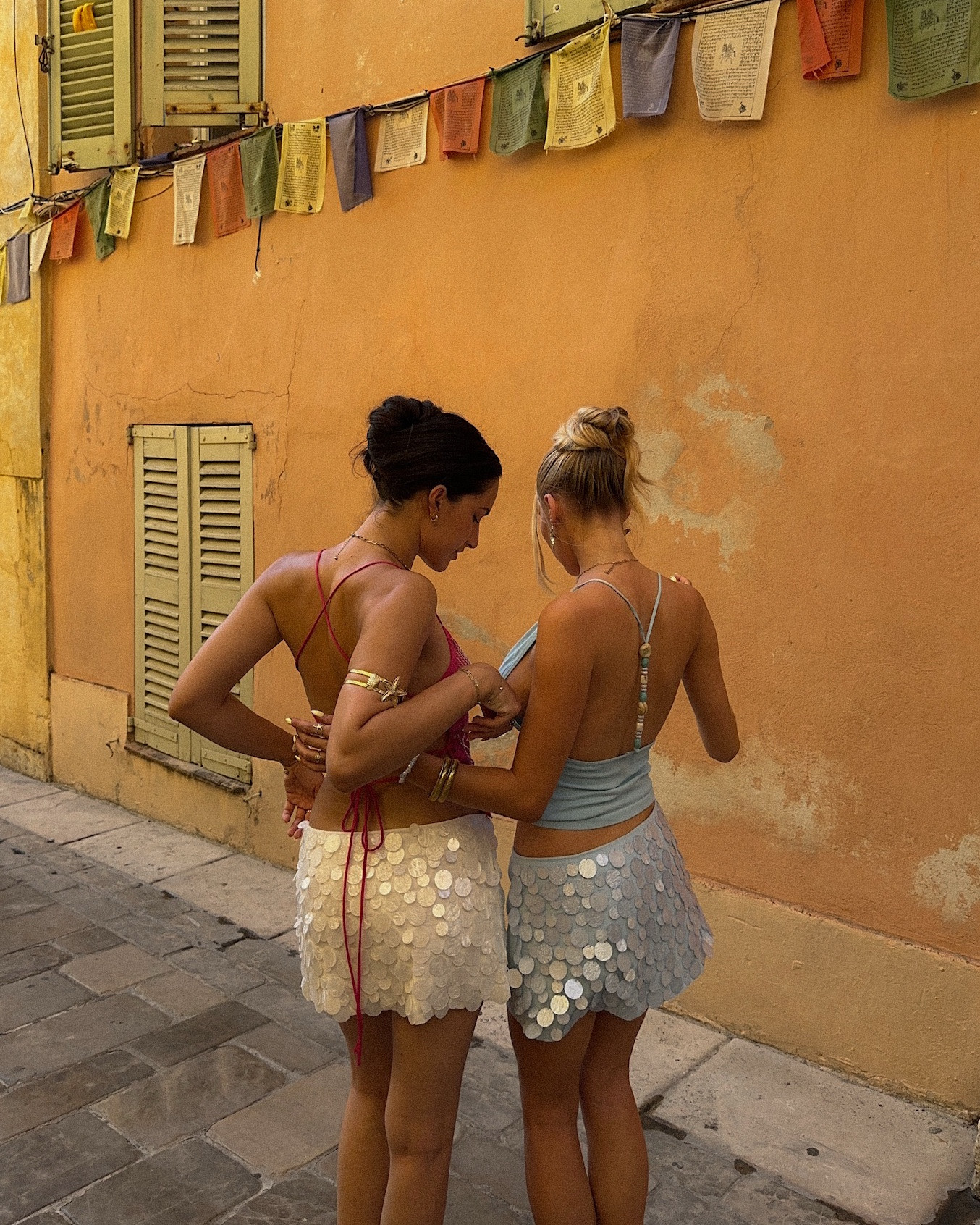 The perfect GNO outfit in the South of France 🦋✨🪩🍸