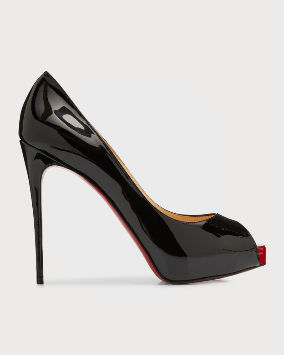 Christian Louboutin New Very Prive Patent Red Sole Pumps | Neiman Marcus