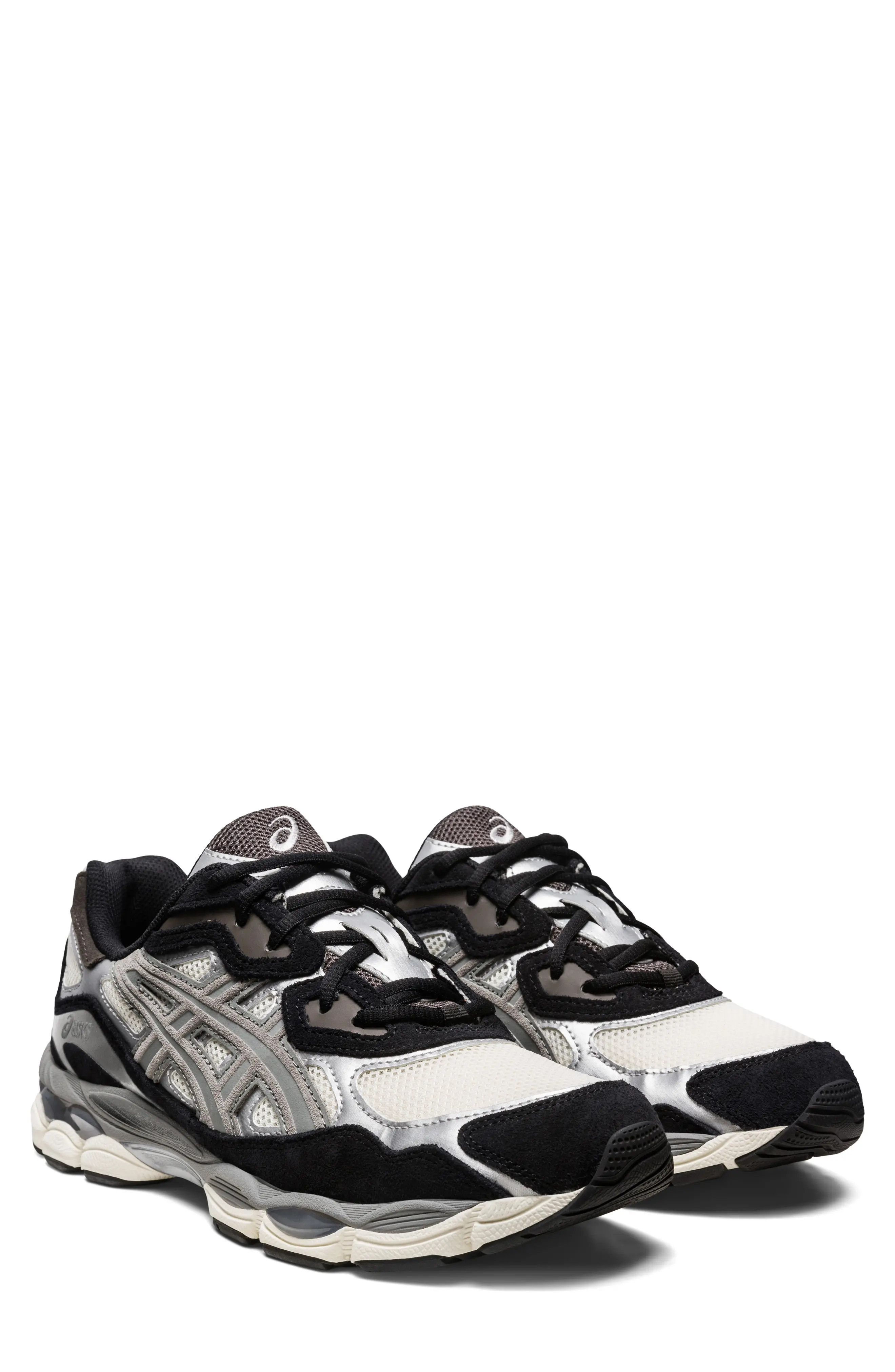 ASICS® GEL-NYC Running Shoe in Cream/Oyster Grey at Nordstrom, Size 8.5 | Nordstrom