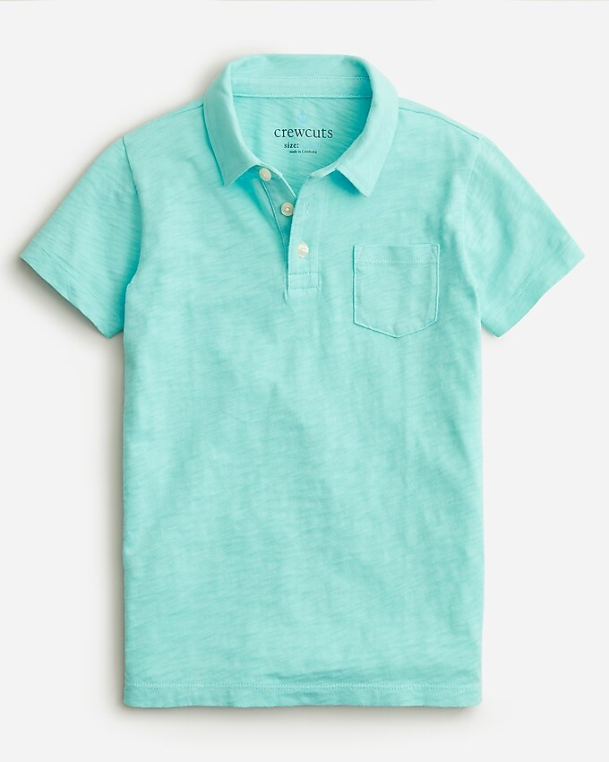 Kids' short-sleeve garment-dyed polo shirt | J. Crew US