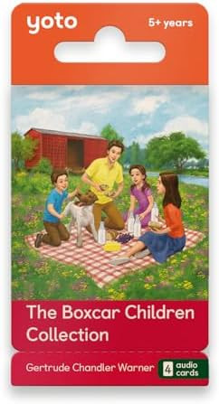 Yoto The Boxcar Children Collection – 4 Kids Audio Cards for Use with Player & Mini All-in-1 Au... | Amazon (US)