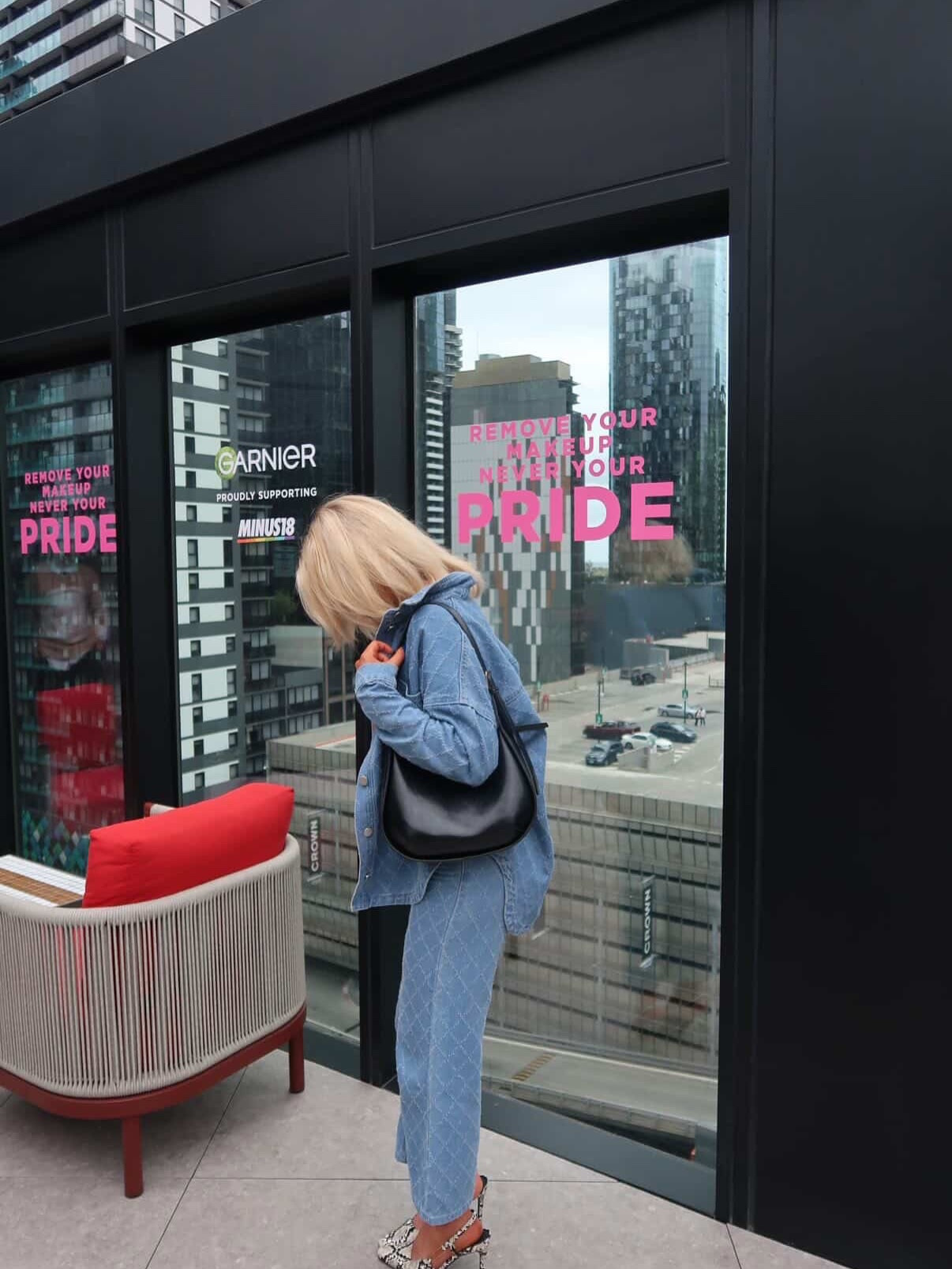 Yesterday with @garnieraunz x @minus18youth with @ramonisrael for their Pride campaign 🏳️‍🌈 

In a time where it feels easier to get quiet, using your voice and choosing to show up matters. 

People need to see you stand firm so they know they’re safe to stand too. 🤍 

thank you to all involved for creating a space that celebrates loudly, proudly and with heart 🩷

@garnieraunz #garnierskincare #garnierau #invite

#LTKaustralia #LTKpetite #LTKjeans