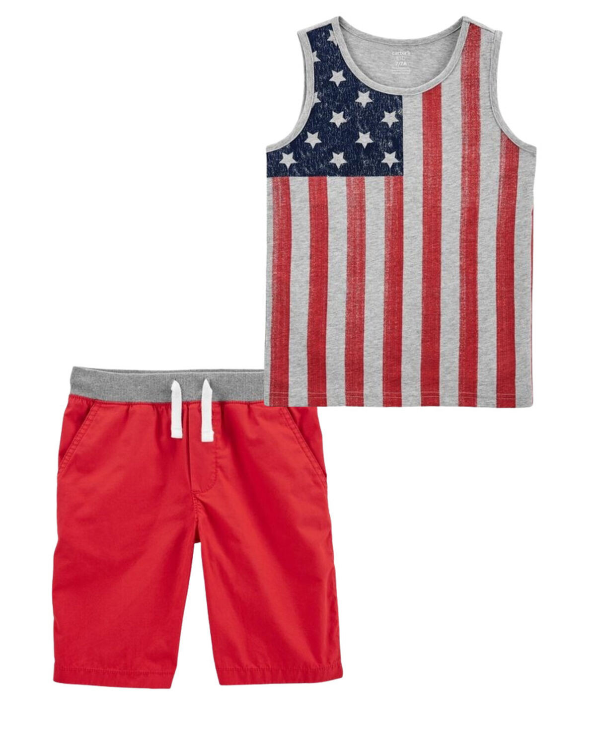 Multi Kid 2-Piece USA Tank & Short Set | carters.com | Carter's