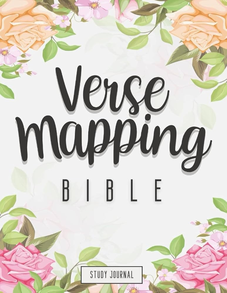 Verse Mapping Bible Study Journal: A Creative Christian Workbook to Record, Remember and Reflect ... | Amazon (US)