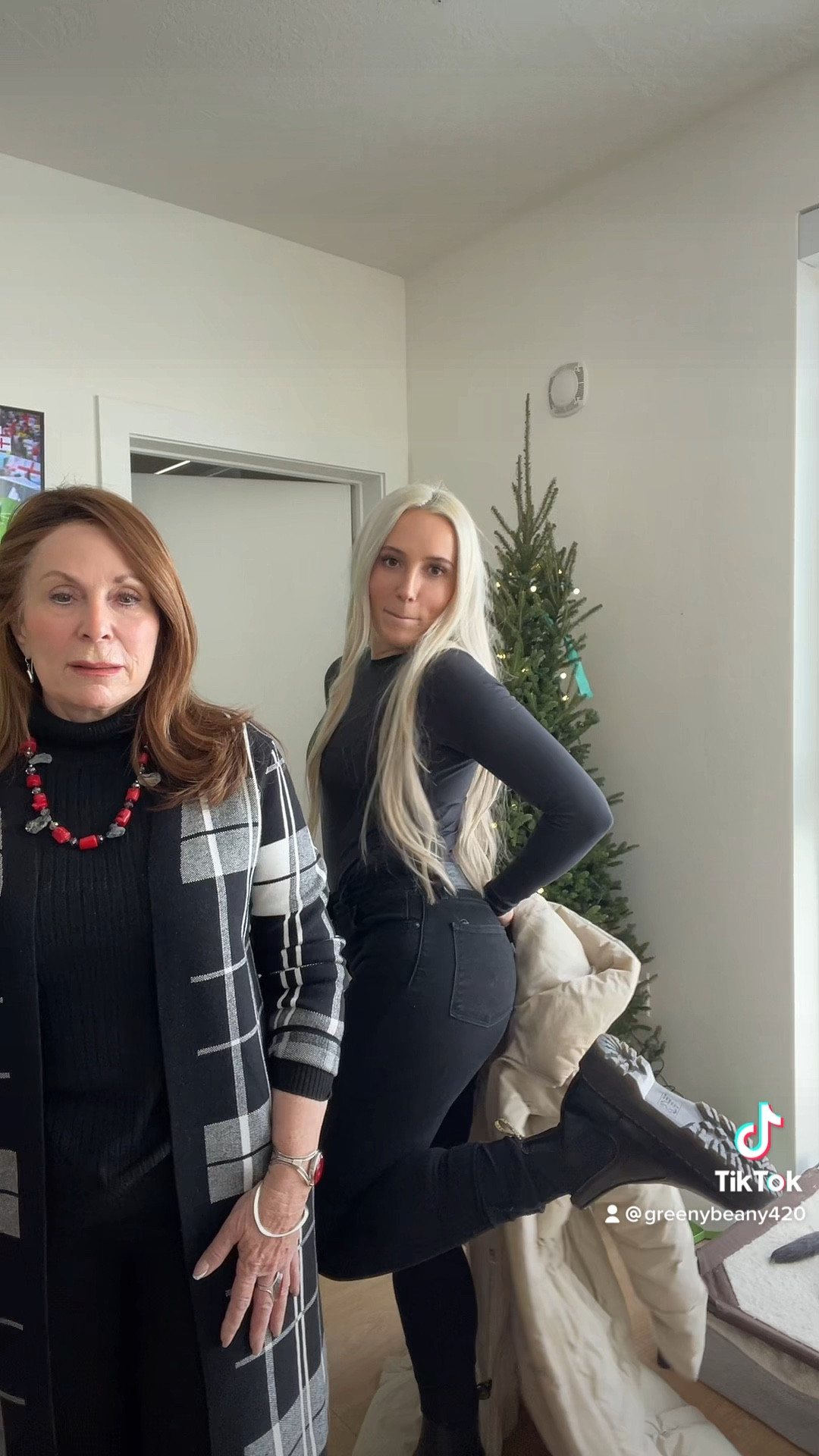 fit check with grandma  